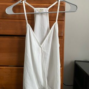 Lily White Tank Top